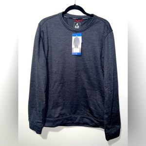 NWT Gerry Mens Gray Large Crew Neck